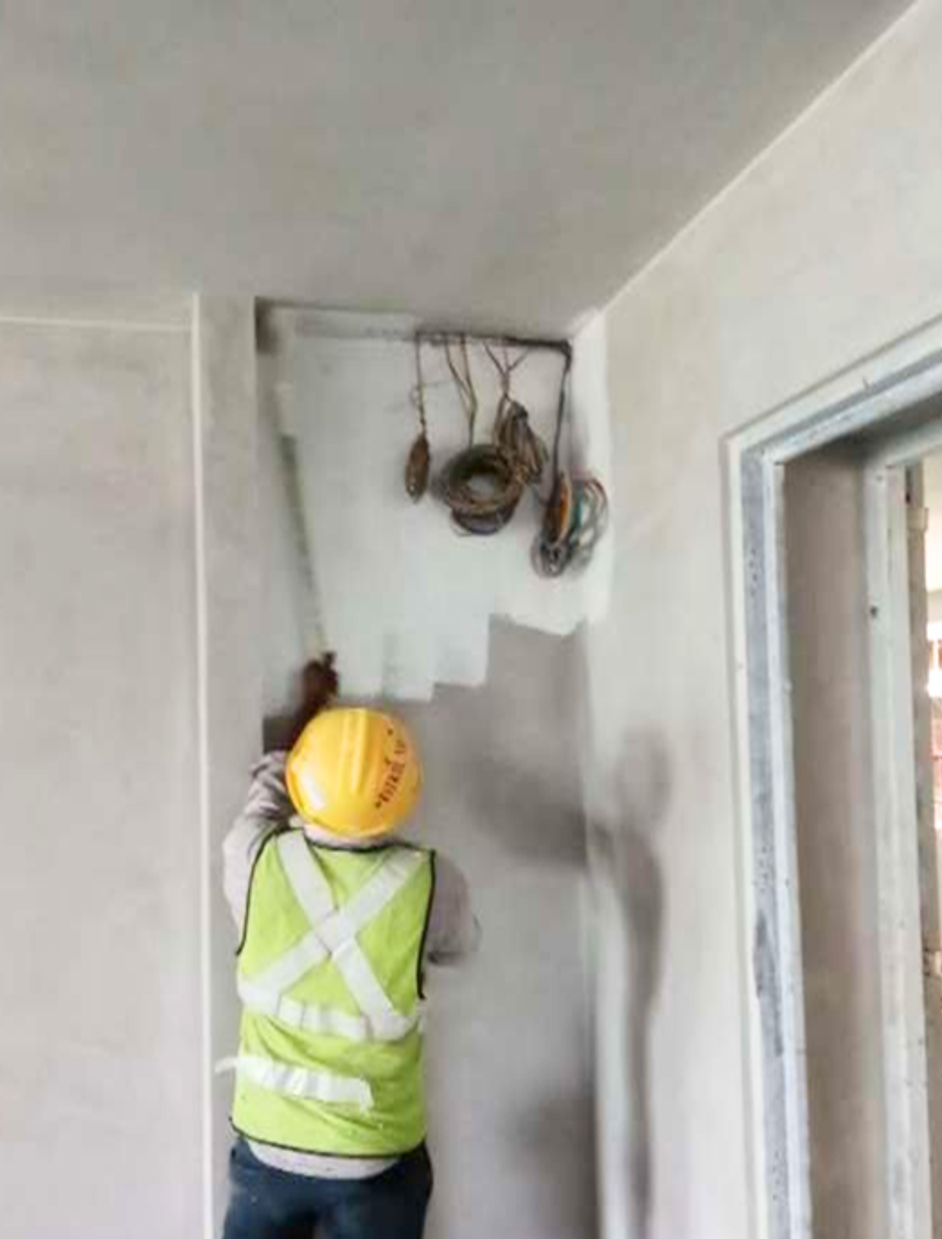 Before painting at New Punggol Road HDB