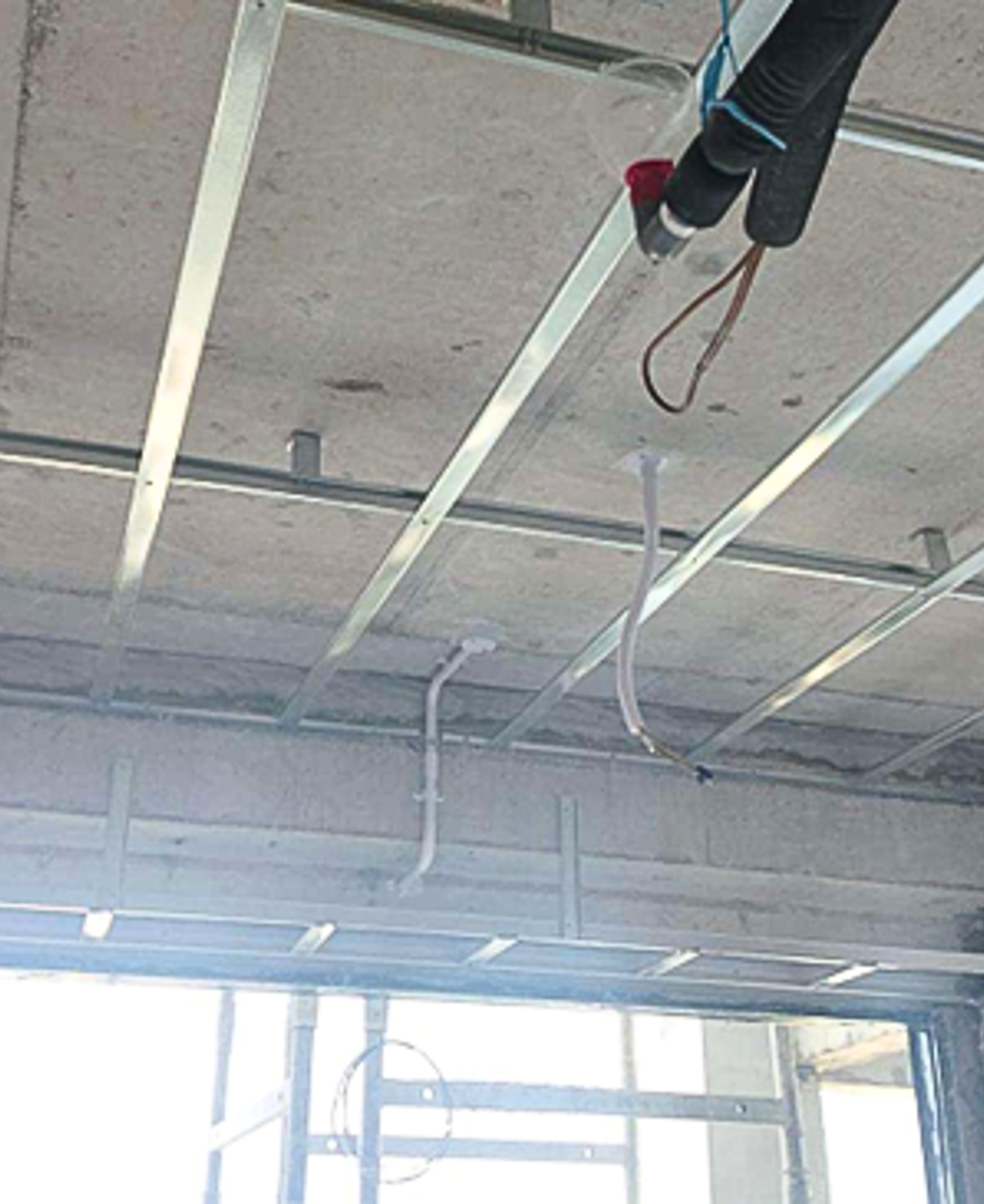 Plaster ceiling installation at Lentor Hills residential Singapore