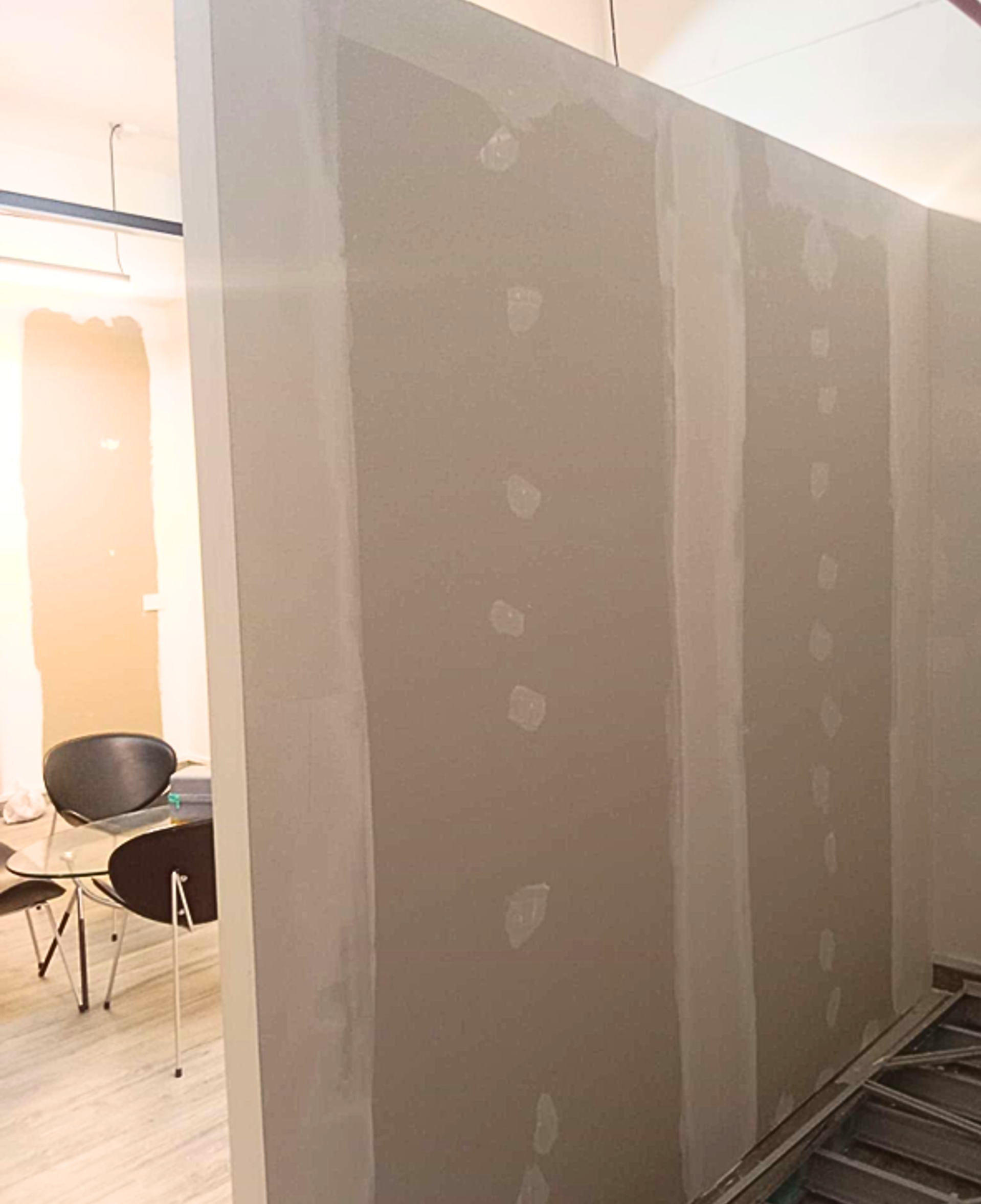 Office partition work at Asia Square Tower Citi Bank Singapore