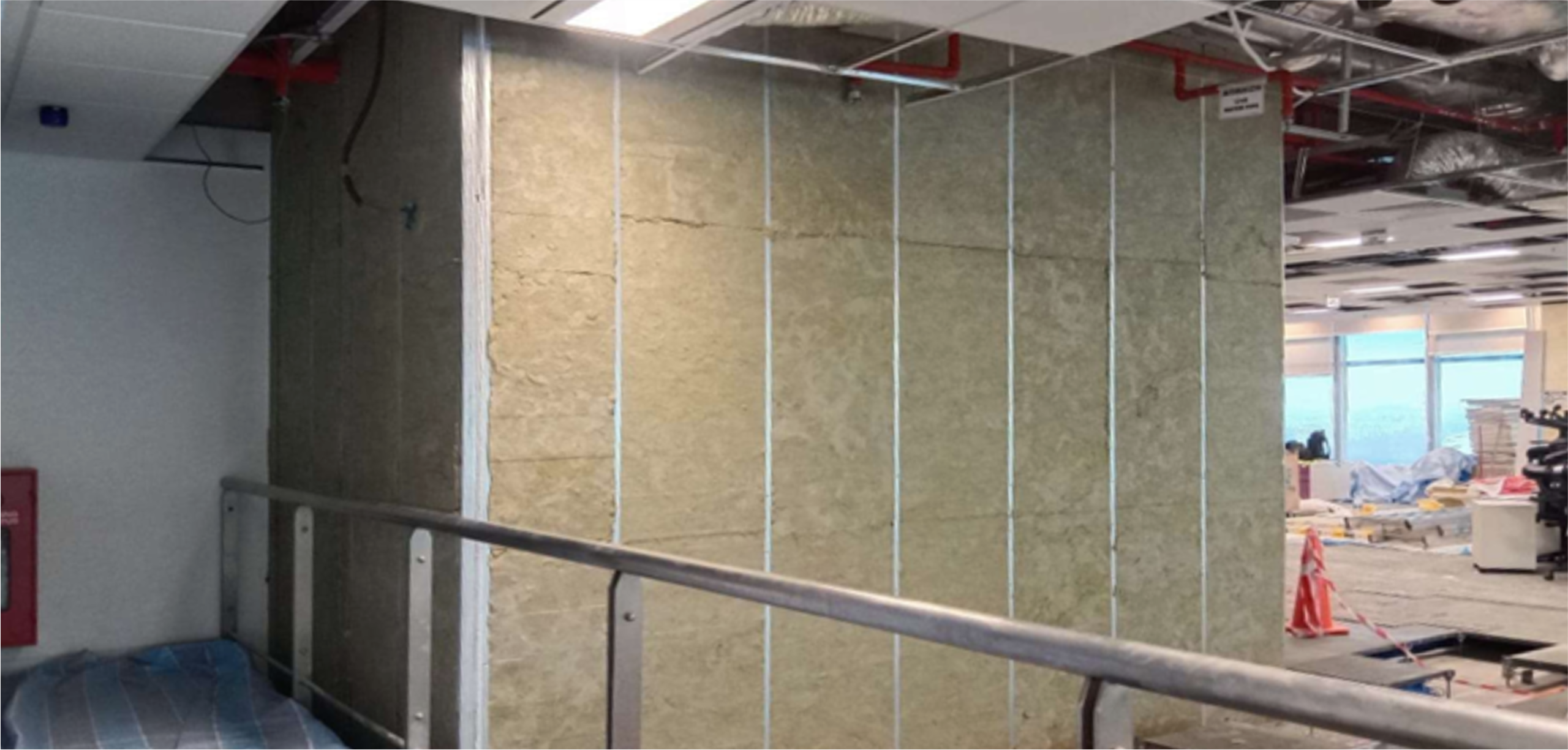 After partition completion at Citi Bank Asia Square